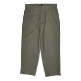 Polo By Ralph Lauren Trousers - 35W 28L Khaki Cotton