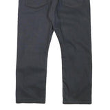 LEVI'S 513 Mens Jeans Regular Straight Denim Dark W38 L26 Stylish Zip Closure