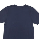 NIKE Mens Navy Blue & Yellow Graphic T-Shirt M Short Sleeve Crew Neck Casual