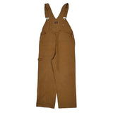 Dickies Overalls - 38W 32L Brown Cotton