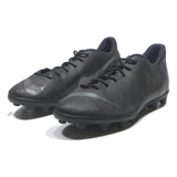 NIKE Vapor 14 Boys Football Boots Black Polyester Blend UK 5 Lightweight Durable