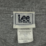 New York Mets Lee Sport Graphic T-Shirt - XL Grey Cotton Blend