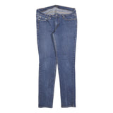 LEVI'S 524 Womens Jeans Blue Slim Skinny Denim W31 L29 Stretch Zip Closure