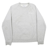 CHAMPION Mens Grey & Light Grey Cotton Blend Crew Neck XL Sweatshirt Casual