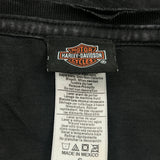 Age 8 Harley Davidson Graphic T-Shirt - Small Black Cotton