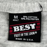Single Stitch Camp Three Falls 60 Years Fruit Of The Loom Graphic T-Shirt - Medium Gray Cotton Blend