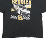NASCAR Mens Black Tyler Reddick T-Shirt 2XL Short Sleeve Crew Neck Graphic Print