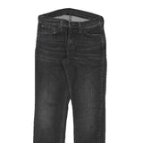 LEVI'S 511 Mens Jeans Black Slim Skinny Denim Medium W28 L28 Slim Fit