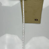 Relaxed Fit Dickies Shorts - 28W 13L Beige Polyester Blend