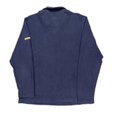 Timberland 1/4 Zip - Large Blue Cotton
