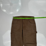Dickies Carpenter Pants - 34W 32L Brown Cotton