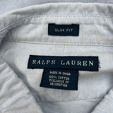 Ralph Lauren Slim Fit Shirt - Medium Blue Cotton