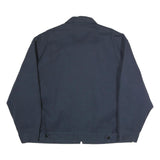 DICKIES Mens Blue Westcliff Medical Laboratories Cotton Jacket 2XL Zip Workwear