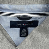 Tommy Hilfiger Polo Shirt - XL Grey Cotton