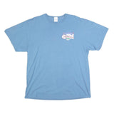 PORT & COMPANY Mens Blue Softball Champions Graphic T-Shirt XL Short Sleeve Crew