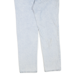 SEVEN Womens Regular Fit Straight Leg Denim Light Wash W28 L29 Classic Zip Jeans