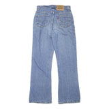 LEVI'S Womens Jeans Blue Regular Flared Denim Medium W24 L27 Classic Fit Zip