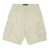 LEE Mens Shorts Beige Cargo Cotton Blend M W32 Utility Pocket Style