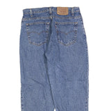 LEVI'S 550 Tapered Mens Jeans Blue Loose Denim Medium W33 L28 Relaxed Fit Zip