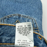 Age 3 Levis Slim Jeans - 2XS Blue Cotton