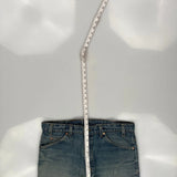 Made In USA Levis Orange Tab Jeans - 35W 29L Blue Cotton