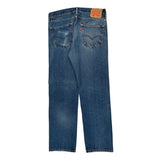 Levis 505 Jeans - 33W 32L Blue Denim