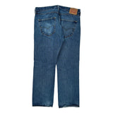 501 Levis Jeans - 34W 30L Blue Denim