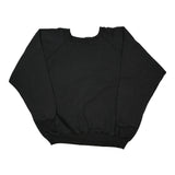 90S Made In USA Mac Gregor Blank Sweatshirt - 2XL Black Cotton