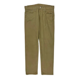 Levis Trousers - 32W 30L Khaki Cotton