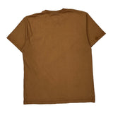 Dickies T-Shirt - Large Brown Cotton