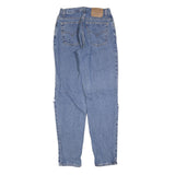 LEVI'S 550 Tapered Womens Jeans Blue Relaxed Denim Medium W28 L32 Distressed