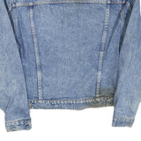 LEVI'S Womens Blue Denim Button Jacket L Cotton Blend Classic Fit Casual