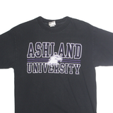 TCX Mens Black Ashland University Graphic T-Shirt M Short Sleeve Crew Neck