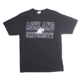 TCX Mens Black Ashland University Graphic T-Shirt M Short Sleeve Crew Neck