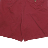 TOMMY HILFIGER Mens Shorts Red Casual Classic L W30 Cotton Blend