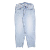 LEVI'S 562 Mens Blue Relaxed Tapered Denim Cotton Blend Light W31 L27 Casual