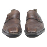 LOUIS VUITTON Mens Classic Brown Leather Dress Shoes UK 6.5 Comfortable Elegant