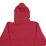 CHAMPION Mens Red Sierra Wolverine Football Pullover Hoodie L Graphic Sports