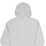 PUMA Womens Grey Pullover Hoodie UK 10 Cotton Blend Casual Sports Sweatshirt