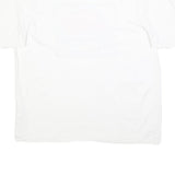 ELLESSE Mens White Graphic T-Shirt 2XL Short Sleeve Crew Neck Logo Casual Cotton