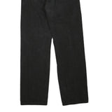 WRANGLER Womens Black Regular Straight Denim Medium W26 L28 Zip Jeans