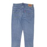 LEVI'S Womens Blue Slim Skinny Denim Light Wash Jeans W26 L28 Stretch Cotton