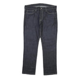 LEVI'S 511 Mens Jeans Blue Regular Slim Denim Raw W38 L30 Classic Fit