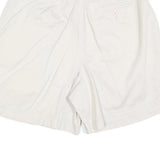ANN TAYLOR Womens White Casual Shorts S W28 Cotton Blend Pleated