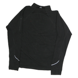 THE NORTH FACE Mens Black Plain Pullover Jumper Crew Neck Basic Knit XL Outdoor