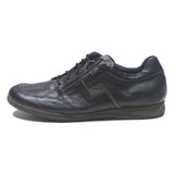 COLUMBIA Mens Leather Lace-Up Shoes Black UK 9 Casual Zipper Side Detail