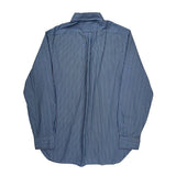 Ralph Lauren Striped Shirt - Medium Blue Cotton