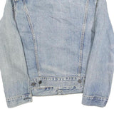 LEVI'S Mens Blue Denim Jacket S Cotton Button Front Classic