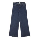 LEVI'S Womens Blue Loose Wide-Leg Denim Medium W26 L29 Cotton Blend Zip Jeans