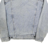 LEVI'S Mens Blue Denim Button Jacket M Cotton Blend Classic Vintage Fit Casual